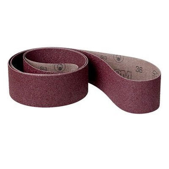 3M Cloth Belt 341D, P180 X-weight, 2 in x 72 in, Film-lok, Single-flex, 50 per case