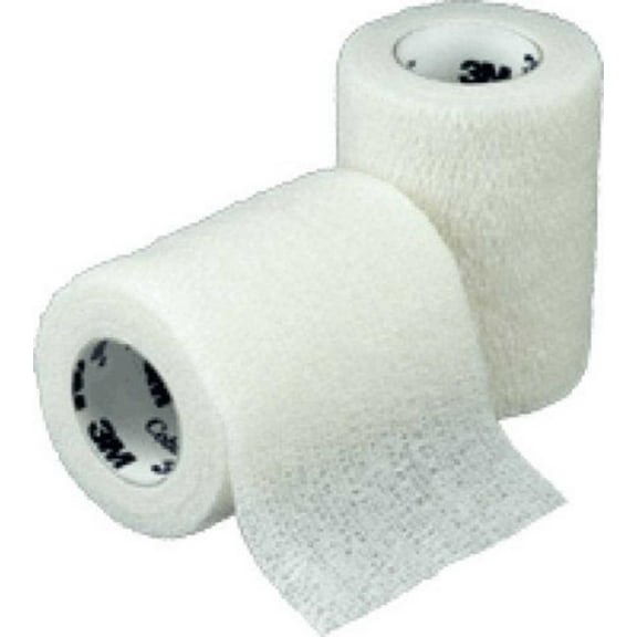 3M Coban Self-Adherent Wrap: White, 3" x 5 yds, 1 Count