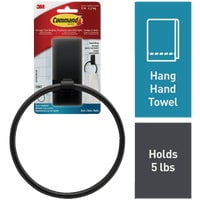 3M Command 3M Metal Towel Ring, Case of 6