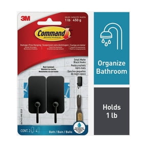 3M Command Bath Adhesive Hook - Pack of 5