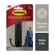 3M Command Decorative Double Adhesive Hook - Pack of 5