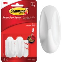 3M Command Designer Adhesive Hook - Pack of 24