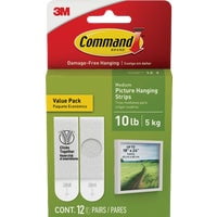 3M Command Picture Hanger Strips, Case of 6