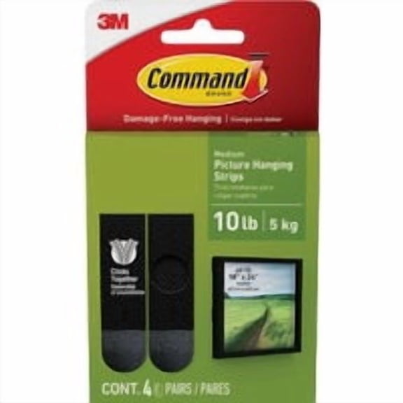 3M Command Picture Hanger Strips - Pack of 12 Bulk Buy Multipack