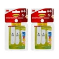 thumbnail image 1 of 3M Command Picture Hanging Strips Damage Free 4 Medium Pairs 8 Large Pairs White, 2-Pack, 1 of 11