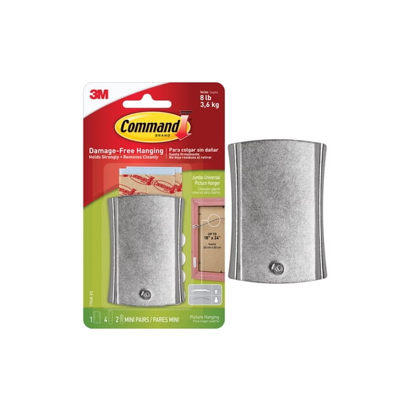 3M Command Sticky Nail Sawtooth Picture Hanger - Pack of 3