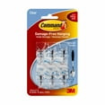 thumbnail image 1 of 3M Command Utensil Hooks, Clear, 0.5 lb Capacity, Pack of 6, 1 of 3