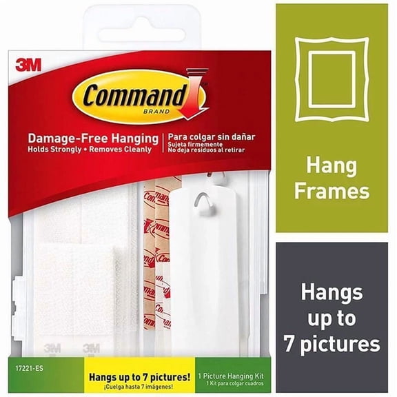 3M Command White Assorted Picture Hanging Set