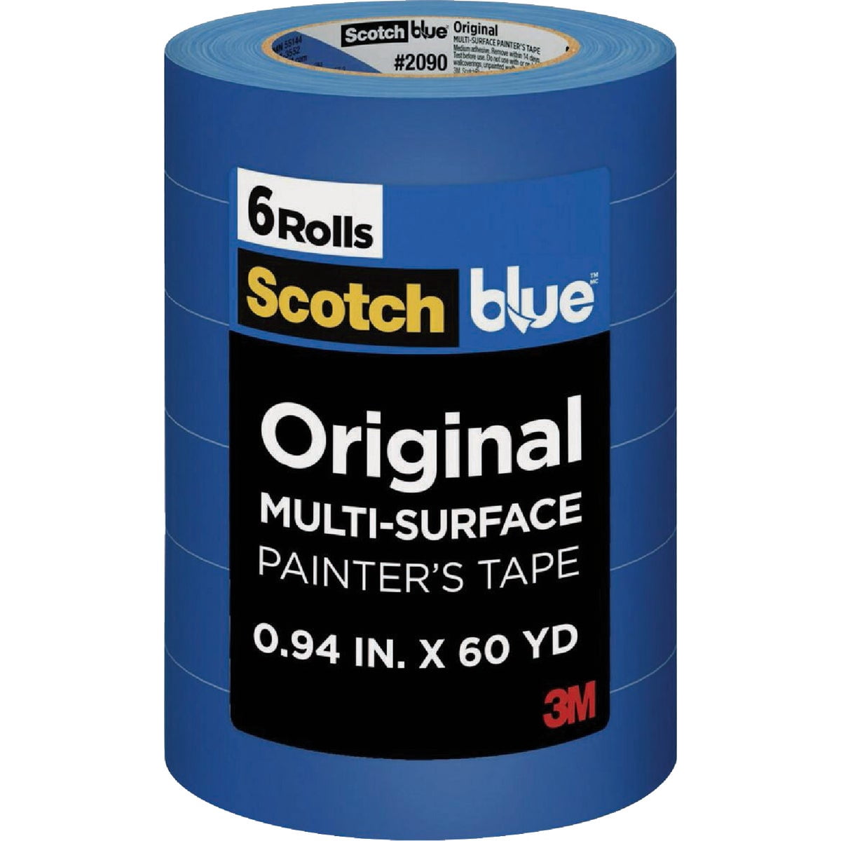 3M-Commercial Tape Div 209024EVP Painters Masking Tape, 1 in. x 60 yards