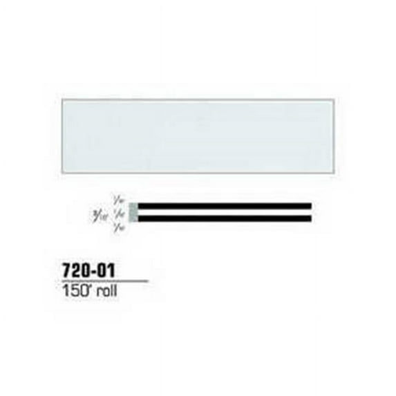3M Company 3MS-72001 Scotchcal Striping Tape White