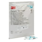 3M Comply SteriGage, Steam Chemical Integrator, 2 in, 500 Count, 2 Packs, 1000 Total