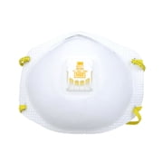 3M Cool Flow Valve Respirators, White, 8511, N95, 2 Safety Masks