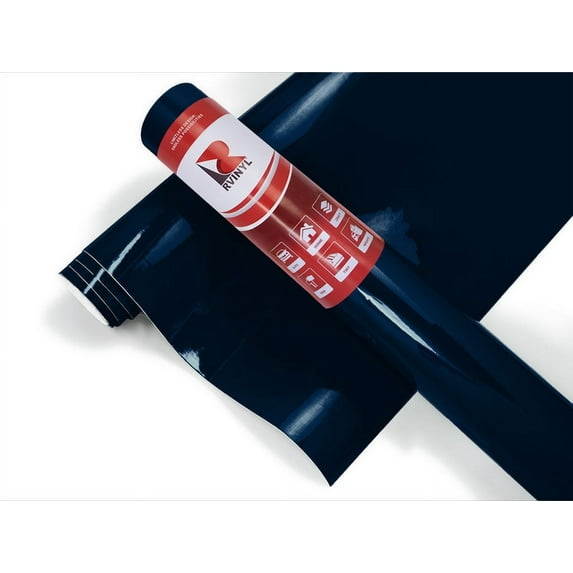3M Craft Vinyl Film 180mC Boat Blue 127 Weather Resistant High Gloss Finish - 12" x 5ft