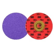 3M  Cubitron  3 Roloc  Durable Edge Disc 1184F, 36+ YF-weight, TSM, Purple, 3 in, Die RS300VM, 50/Carton, 200 ea/Case Case of 200