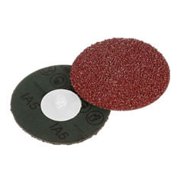 3M Cubitron II Roloc Fibre Disc 982C, 36+, TR, 4 in, Die R400BB, 25 per inner, 100 per case