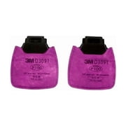3M - D3091 - 3M Secure Click Respirator Cartridge Particulate Filter P100, 50 Pair/Case