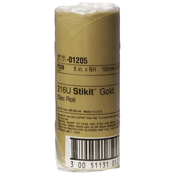 3M DISC STIKIT ROLL P320 75 PER ROLL