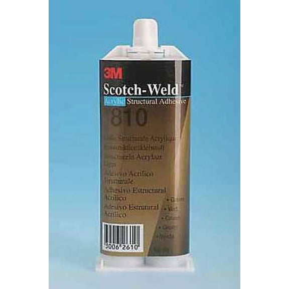3M DP810 Black 50mL Scotch-Weld Low Odor Acrylic Adhesive