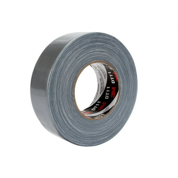 3M DT11 Heavy Duty Duct Tape, Black, 48 mm x 54.8 m x 11 mil High Tensile Strength, Versatility and Durability, 1 Pack