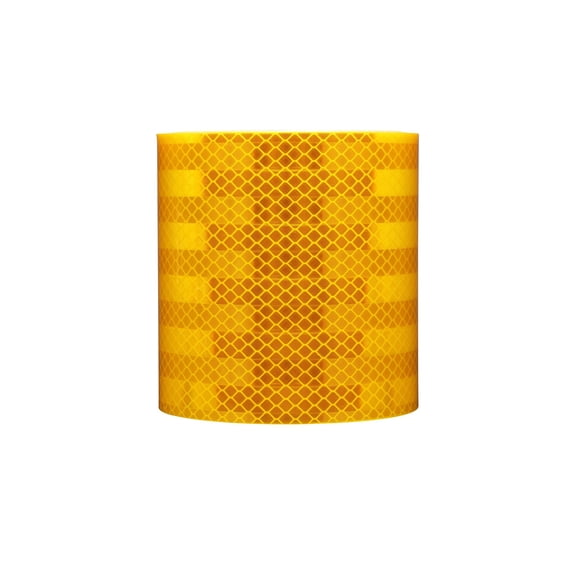 3m Reflective Tape,Yellow,4 in. W,PK100 983-71