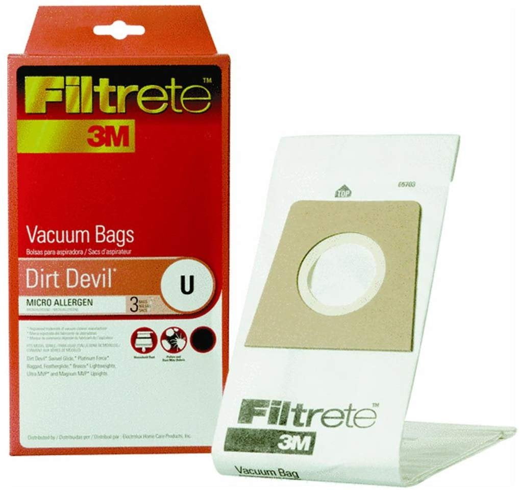 3M Dirt Devil U Vacuum Bag
