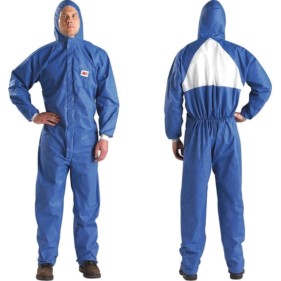 3M Disposable Protective Coverall (45-DPC): Large / 25-pack (Blue)