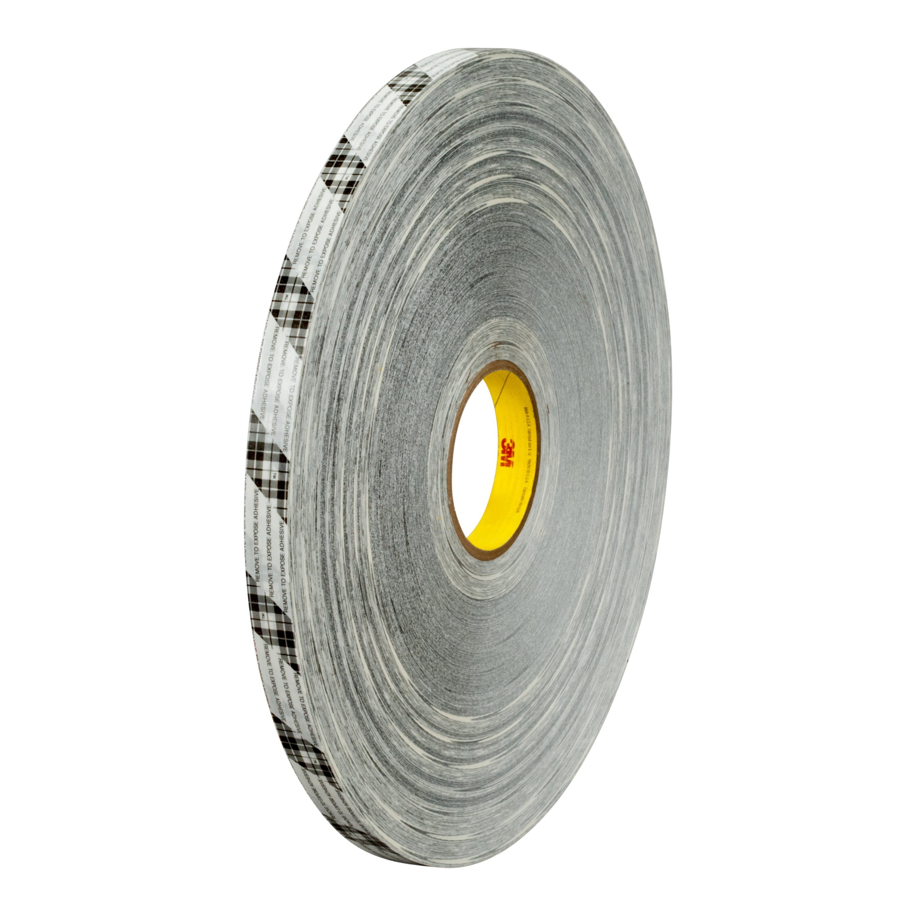3M Double Coated Tape Extended Liner 9925XL, Off-white Translucent, 3/4 in x 750 yd, 2.5 mil, 9 rolls per case
