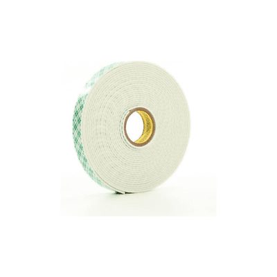Urithan 3M Double Coated Urethane Foam Tape 4026 Natural, 1 in x 36 yd 1/16 in ...