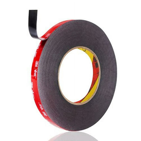 LAPANDA Double Sided Tape, Waterproof Heavy Duty Foam Tape, 36.5FT Length, 0.4 Inch Width for Car, Home Decor, Office Decor