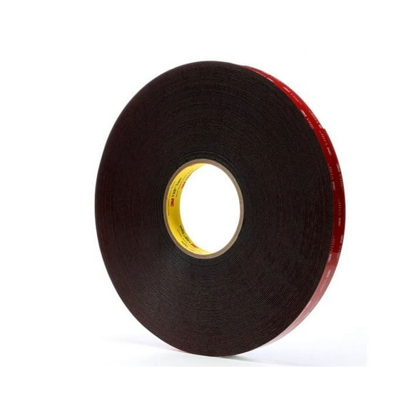 3M VHB Heavy Duty Mounting Tape 5952, Black, 3/4 in x 15 yd, 45 mil