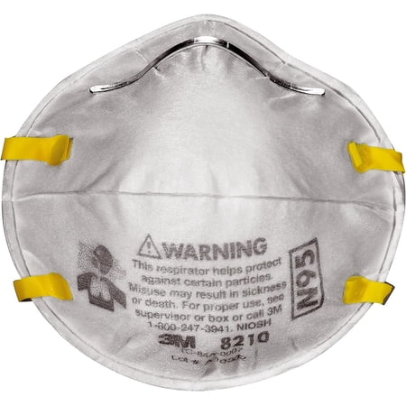 20-pack 3M Drywall Sanding Respirator N95 - Disposable, White - 20 Pack — Residential Use, Standard Application