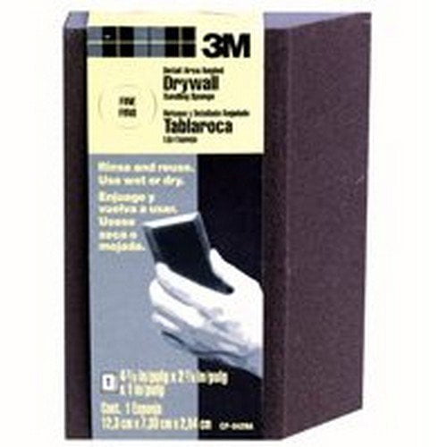3M Drywall Sponge Angled Fine - Sanding Sponge - Pack of 24