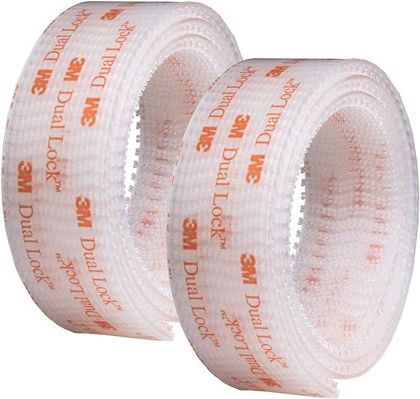 3M Dual Lock Reclosable Fastener 250 Clear, 1 in x 2 Ft - 2PK - Walmart.com