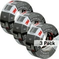 thumbnail image 1 of 3M Duct Tape DT8, 3 Pack, Industrial Strength, Multi-Use, Black, 1.88" x 60 yd, Professional Grade Adhesive, 1 of 5