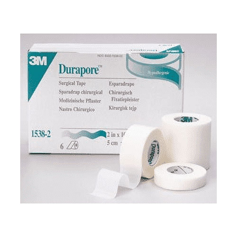 3M Durapore Surgical Adhesive Tape, Hypoallergenic & Latex Free, 10 yds