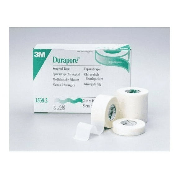 3M Water Resistant Hypoallergenic First Aid Tape, 6 Count, 10 Pack