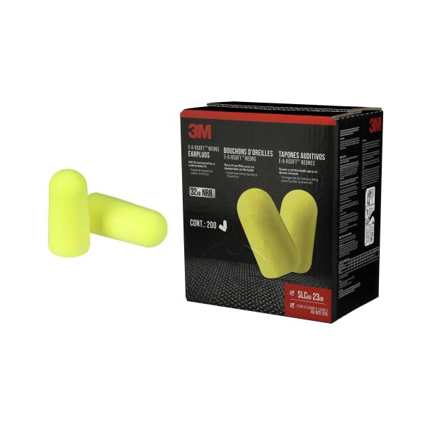 3M™ E-A-Rsoft™ Neons 92503-C, 1pair/bag, 200 bags/pack, 4 packs/case
