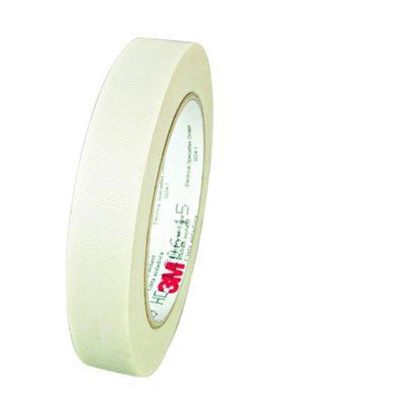 3M Electrical Grade Glass Cloth Tape [Silicone Adhesive] (69): 1/2 in. x 66 ft. (White)