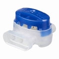 thumbnail image 1 of 3M Electrical IDC Insulation Displacement Connector 314-BIN, Pigtail, Self-Stripping, Blue, 22-14 AWG, Pack of 1000, 1 of 2