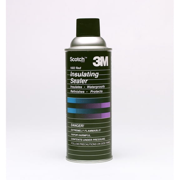 3M Electrical Insulating Sealer 1602-R, 12-oz Can, Red