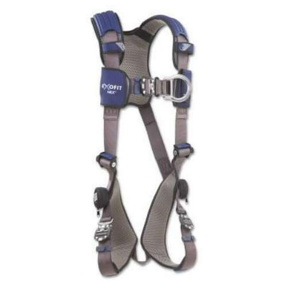 3m Dbi-Sala Harness,M,Gray,Quick-Connect,Polyester 1113034