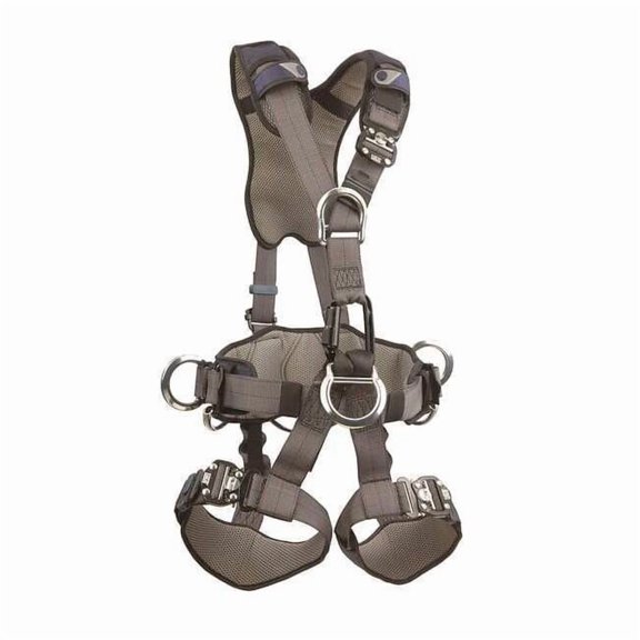 3m Dbi-Sala Full Body Harness,M,420 lb.,Blue 1113346
