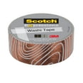 thumbnail image 1 of 3M Expressions Washi Tape, .59 in x 275 in, White/Copper Foil, 1 of 3