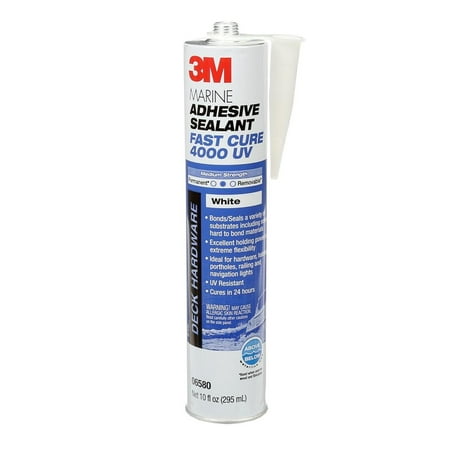 3M FC4000 UV Marine Adhesive/Sealant, 10 oz Cartridge