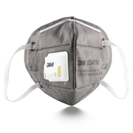 3M Face Mask,Elastic Head Strap,with Individual Wrap, Breathable & Comfortable Foldable Safety Mask for Tight Fit, GB2626 compliant with Filter Efficiency ≥95%,10 Pack