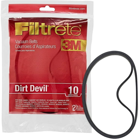 3M Filtrete Dirt Devil 10 Vacuum Belt
