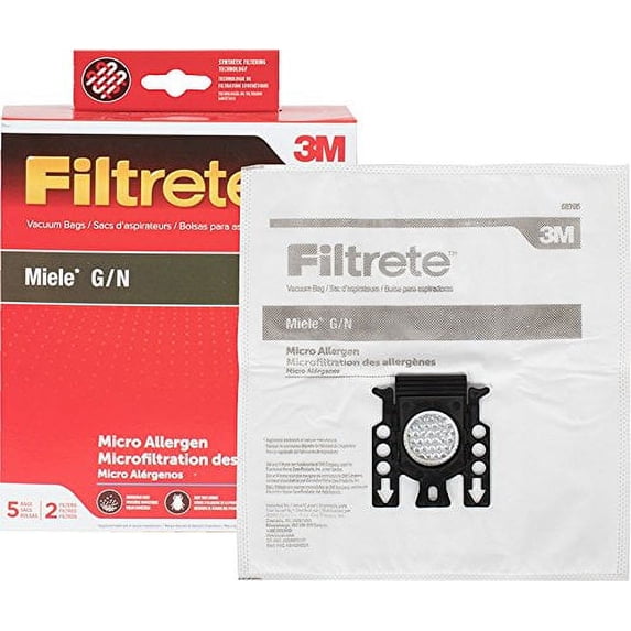 3M Filtrete Miele G/N Synthetic Vacuum Bag Single Unit