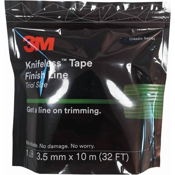 3M Finish Line Knifeless Tape KTS-FL2, Trial Size, Green