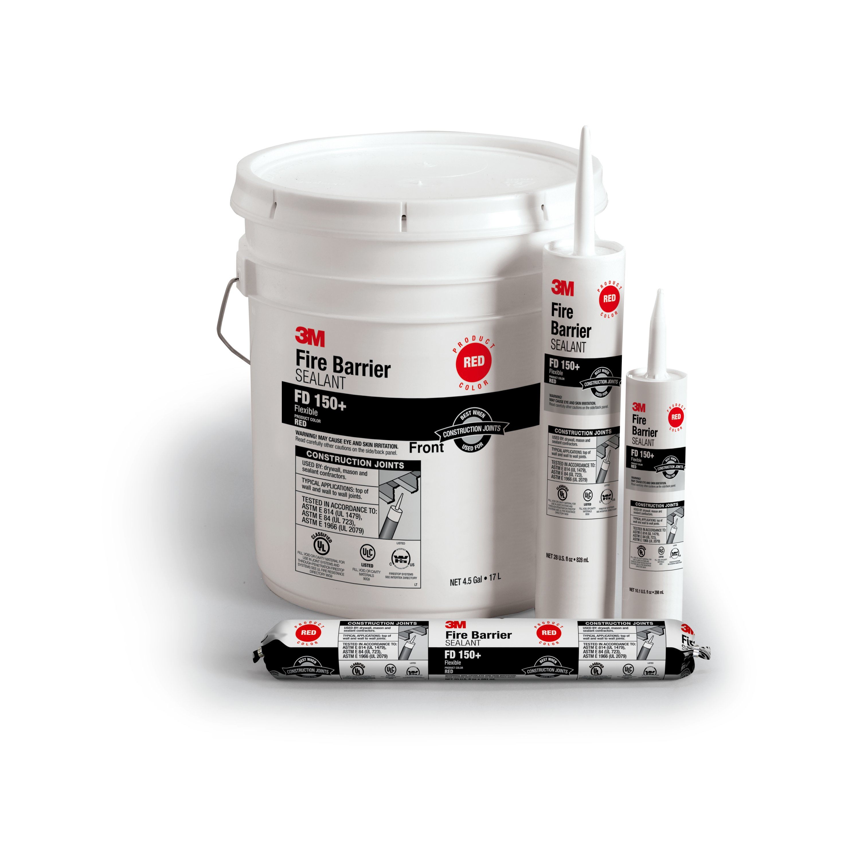 Protection Fire 3m 3M Fire Barrier Sealant FD 150+, Red, 4.5 Gallon Drum (Pail) - Walmart.com