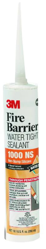 Gray Silicone Fire Barrier Water Tight Sealant Paste